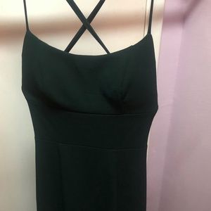 windsor green maxi dress